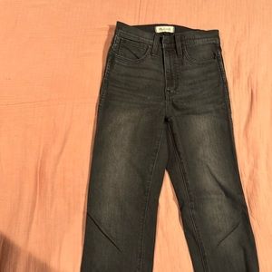 Madewell Roadtripper Stovepipe Black size 25